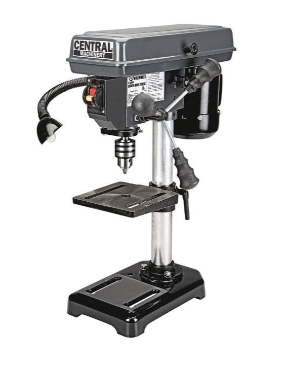 An image of the drill press offered by the HECM machine shop